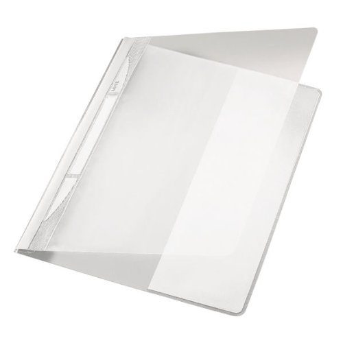 Preisvergleich Produktbild Leitz Hefter Exquisit, A4, Überbreite, PVC, weiss