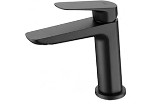 MICE COLLECTION IMEX - Grifo mezclador para lavabo monomando negro mate Bélgica BDZ044-1NG