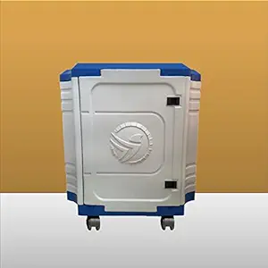 POWEREST Inverter Trolley Suitable for All Type Inverter-Batteries (BlueWhite)