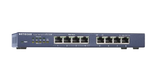 NETGEAR FS108PEU ProSAFE (8-Port 10/100 Unmanaged Switch mit POE) - 2
