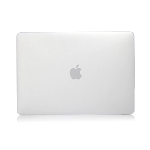 MacBook Pro 13 Hülle 2016, iNeseon Ultra Slim Plastik Hartschale Tasche Cover snap on Schutzhülle Schale mit US Weiß und EU Transparent Silikon Tastatur-Abdeckung Schutzhülle für Neueste Apple MacBook Pro 13 Zoll ohne Touch Bar A1708, Transparent - 4