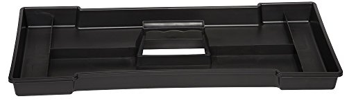 XXL Werkzeugkoffer PROFI 23 aus Edelstahl mit robustem Kunststoff-Rahmen und herausnehmbaren Werkzeugträger. Mit Metallverschlüssen, abschließbar. Maße: 58,2 x 29,8 x 25,5 cm - 4