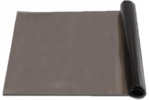 Riloer Film teinté en vinyle imperméable et autocollant universel pour phares de voiture, feux de brouillard, feux de position latéraux, Windshied, 30 x 180 cm, noir clair