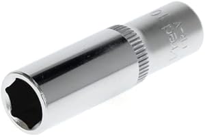 GEDORE red nasadka na klucz nasadowy, długa, nakrętka 1/4" 6,3 mm, 6-kątna, szerokość 10 mm, narzędzie, R41001009, stal