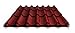Produktbild Pfannenblech | Ziegelblech | Dachziegelblech | Profil PS47/1060RT | Material Stahl | Stärke 0,45 mm | Beschichtung 25 µm | Farbe Rot