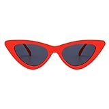 Gafas Fiesta,Women Fashion Cat Eye Shades Sunglasses Integrated UV Candy...