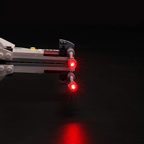 LIGHTAILING-Set-di-Luci-per-Star-Wars-X-Wing-Starfighter-Modello-da-Costruire-Kit-Luce-LED-Compatibile-con-Lego-75218-Non-Incluso-nel-Modello