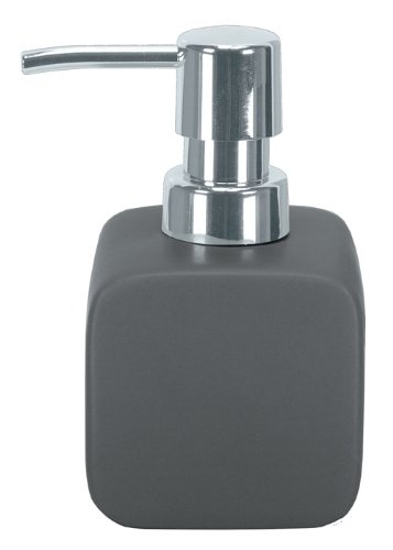 Kleine Wolke 5066901854 Seifenspender Cubic, Accessoires, anthrazit
