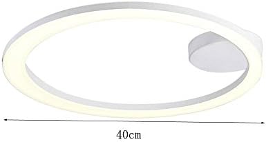 Modern LED Ceiling Light Acrylic Round Home Lighting Fixture Decoration Bedroom Dining Room Lamp , 40cm