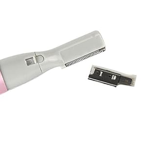Drasawee Portable Electric Women Lady Face Hair Bikini Shaper Eyebrow Shaver Trimmer - Image 3
