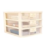 Ben-gi 3 Capas de Oficina Organizador plástico del cajón del Escritorio...