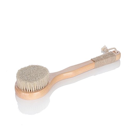MagiDeal Women Spa Wooden Handle Natural Horse Bristles Scrubber Bath Brush Massage RS.720 (47.00% Off) - Amazon