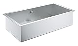 fregadero industrial de acero inoxidable caracteristicas Fregadero de cocina Grohe 31580SD0 Fregadero de cocina, K700, 90 cm
