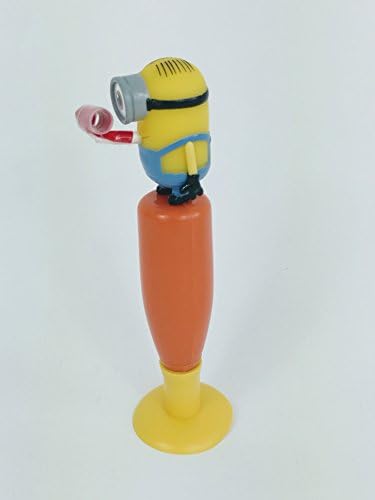 Minions Confetti Blower (Head Click and the Party Blow Extended) Kuges CHREIBER with Suction Cup