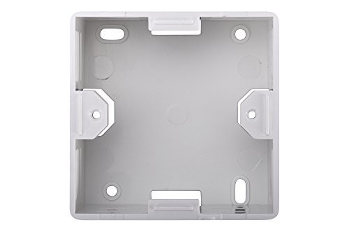 DIGITUS Professional Cat.6A Universal Netzwerkdose, 2x RJ-Port, geschirmt, Aufputz, 10 Gbit Ethernet Netzwerk, Farbe Reinweiß - 7