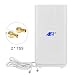 Produktbild NETVIP 4G Antenne TS9 High Gain 4G LTE Antenne Mimo Dual WiFi Signal Booster Verstärker Netzwerk für WiFi Router Mobile Breitband Empfang Langstreckenantenne Mit TS9 Anschlusskabel für Mobile Hotspot