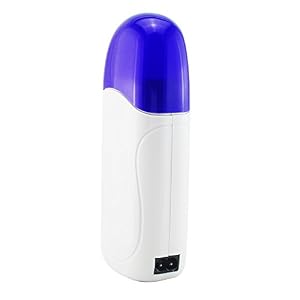 Carejoy Pink Depilatory Roll on Wax Heater Roller Waxing Hot Cartridge Hair Removal Warmer (Without Wax Cartridge… - Image 2