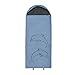 Produktbild 10T Kinderschlafsack DOLPHIN 180x90 XL Deckenschlafsack 300g/m² Delphin Schlafsack Blau / Grau