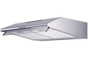 PKM KHU-603 Edelstahl Dunstabzugshaube 60cm Unterschrank Unterbau Filter