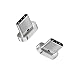Produktbild Magnetischer USB C Zusatz-Adapter [1 Stück] VIDARE Ersatzstecker Type C für Samsung Galaxy S8, Nexus 5X/6P, HTC 10, OnePlus 2, Lumia 950/950XL, Nokia N1 Tablet und weitere (ohne Kabel)