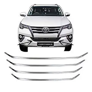 Auto Concept Front Lower Bumber Grill Set Of 4Pcs For New Fortuner 2019