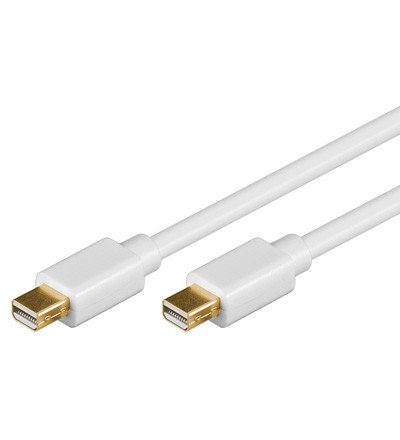 Wentronic Mini DisplayPort Kabel 1 m weiß