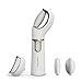 Produktbild RONGJJ Elektrischer Hornhautentferner, Aufladbar, Wasserdicht, Hornhautraspel, Pediküre Elektrisch, Kabellos, Extra Rollenkopf, Fußpflege Hornhauthobel, White