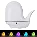 Produktbild Diffusor Aromatherapie Aroma Diffuser Ultraschall Wesentlichen Öls, Wal Form Empfindlicher Leitungs Steuer LED Nachtlicht Luftbefeuchter USB Angetrieben für Hauptbaby Raum