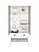 Schardt Wardrobe with 2 Doors Rocky