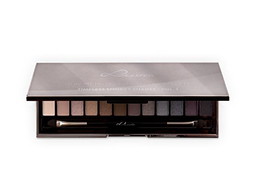 Luvia Cosmetics – Lidschatten Palette Timeless Smokey Shades – Gun Metallic Eyeshadow Palette – 12 Lidschatten in einer Palette Ideal als Geschenk für Frauen oder als Muttertag Geschenke für Frauen – Lidschatten Vegan Make Up - 4