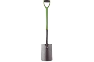 Unibos | Heavy Duty Garden Digging Spade - Garden Tools Outdoor Digging Gardening Accessories, Hand Spade With Durable Plastic Soft Grip D-Handle, Gardening Tools (Spade)