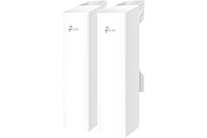 TP-LINK Omada EAP215-Bridge KIT V1 - Bridge wireless - 1GbE - Wi-Fi 6, Wi-Fi 5 - 5 GHz - Gestito tramite cloud - Montaggio su asta (confezione da 2)