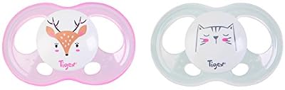 Tigex Soft Touch Set de 2 Sucettes Taille 18+ Mois