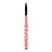Davidsonne 12pcs Makeup Lip Brush Retractable Plastic Professional Cosmetic Pink