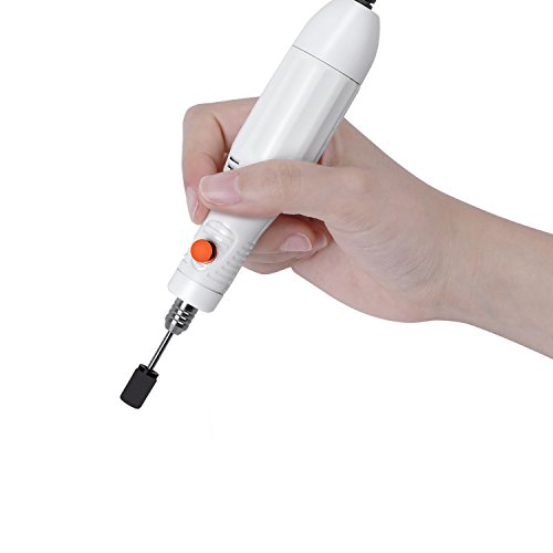 JSDA Nagelfräser 6MW Maniküre/Pediküre/Hornhautentfernung Komplett-Set Elektrischer Fräser für Nailart/Nageldesignes - 8