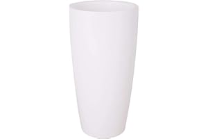 Artevasi Maceta, Blanco, 40x40x78 cm, Santorini 78 cm