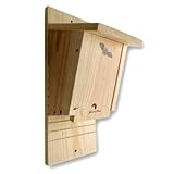  Caja Nidos para Murciélagos Refugio Natural para Aves Salvajes