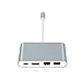 Produktbild USB Hub Der U89 usb-c zu HDMI UHD 4 K Konverter RJ45 PD Port Gigabit Ethernet Adapter für Thunderbolt USB3.0 HUB