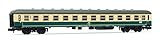 Maßstabsgetreues Modell Arnold HN4189 Schnellzugwagen 2.Klasse Bauart Bm233 der DB, grün, Ep. IV Modellbahn