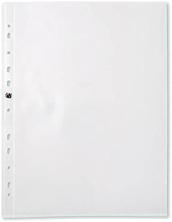 5 Star Elite Expanding Punched Pocket Polypropylene Top-Opening 200 Micron A4 Clear (Pack 10) (134633)