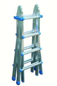 Preisvergleich Produktbild PROTEC.class PATL45 Alu-Teleskopleiter 4 x 5