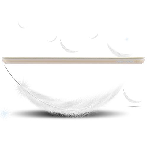iPad Pro 10,5 Hülle, Infiland Ultra Smart Slim Lightweight TPU Schutzhülle Cover für Apple Neu iPad Pro 10,5″ Display 2017(mit Auto Schlaf / Wach Funktion)(Goldene) - 7