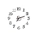 Produktbild catmoew DIY Wanduhr Moderne Clock 3D Acryl Spiegel Metall Rahmenlose Wandaufkleber groß Uhren Style Raum Home Dekorationen Tolles Geschenk