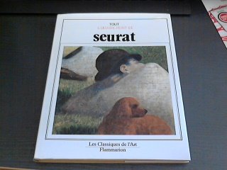 couverture de : Tout l'&oelig;uvre peint de Seurat