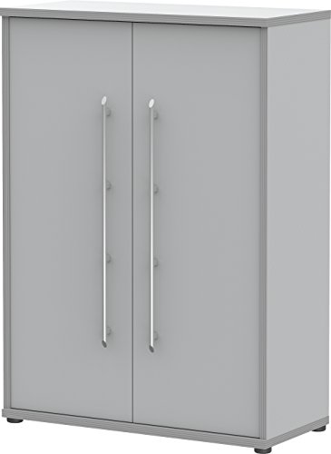 Preisvergleich Produktbild Wellemöbel, Tool, Aktenschrank, 3 Ordnerhöhen, 80 cm, Office-grau