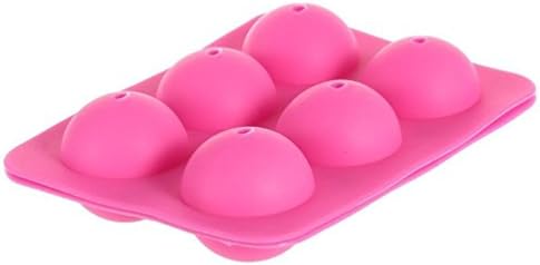 RuiChy 2pcs 6-Capacity Silicone Cake Baking Mold