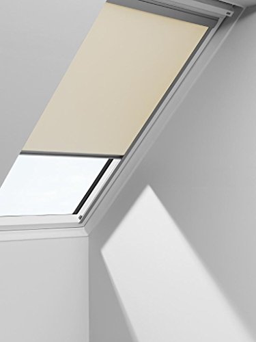 VELUX Blackout Blinds Easy Fit Quality Roof Window Roller in Light Beige 1085