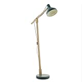 Ins Lampadaire Nordic IKEA Salon Simple Moderne Étude En Bois Massif Lampe De Lecture Macaron Long Lampe UOMUN