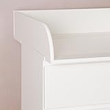 Puckdaddy „R-1M15“ Extra Rundkante M in 15 cm Höhe! Wickelaufsatz für alle IKEA Malm Kommoden - 7