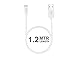 MTT® TPE Micro USB Cable - Fast Charging , Incredibly Durable and Premium Quality (1.2M, White) RS.199.00